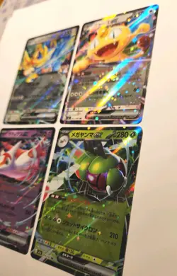 Pokemon TCG Holo Regular Rare Ex 4 Card Lot Japanese Near Mint - Image 3