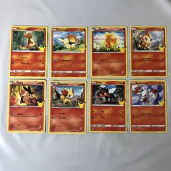 Full Set 25 McDonalds 2021 Pokemon Cards Promo Non Holo 25th Anniversary NM-Mint - Image 5