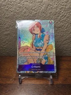 O-Nami (Illustration Box Vol.1) OP05-062 One Piece Promotion Cards Foil SEALED - Image 1