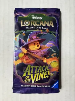 Disney Lorcana Set 13 Attack of the Vine Booster Pack factory sealed - Image 1