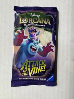 Disney Lorcana Set 13 Attack of the Vine Booster Pack factory sealed - Image 3