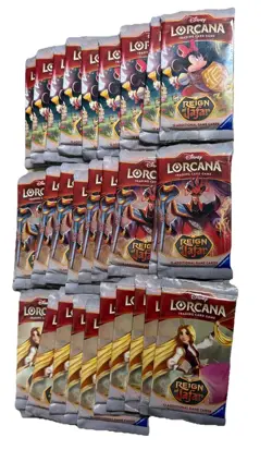 Disney Lorcana Reign of Jafar Booster Packs 2x 24 Cards Total Sealed Random Art - Image 1