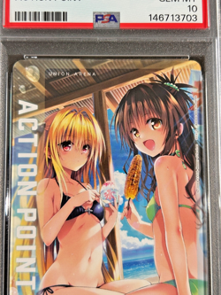 PSA 10 UNION ARENA UA45BT/TLR-1-AP13 Action Point Card To LOVE Ru Yami, Mikan - Image 3