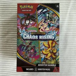 Pokemon TCG Chaos Rising Booster Bundle Box 6 Packs SEALED NIB - Image 1