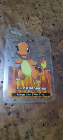 Charmander 004 Pokemon Lamincards Edibas - ITA - EXC - Image 1