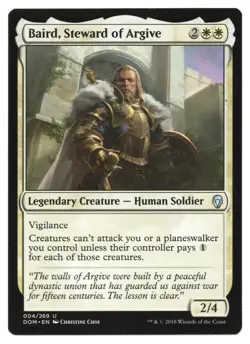 MTG Baird, Steward of Argive | #4 Dominaria | English - Image 1