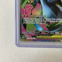 Mega Charizard X ex 109/094 Ultra Rare ME02: Phantasmal Flames Holo Pokemon Card - Image 3