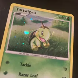 Pokemon Turtwig DP01 Black Star Diamond & Pearl Promo MP / HP Condition - Image 2