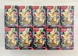 Pokemon Ascended Heroes Booster Bundles Lot Of 10 Sealed - Image 1