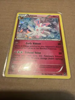 Sylveon XY Furious Fists 72/111 Pokemon English Cracked Ice Holo 2014 MP - Image 1