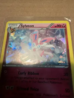 Sylveon XY Furious Fists 72/111 Pokemon English Cracked Ice Holo 2014 MP - Image 4