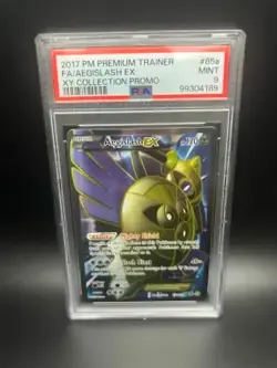 Pokemon Aegislash EX Full Art 65a/119 XY Collection Promo English PSA 9 Mint - Image 1