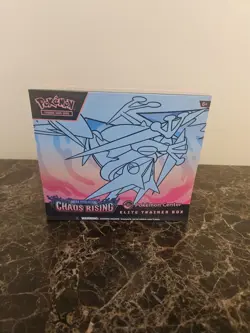 Chaos Rising Pokemon Center Elite Trainer Box (Small hole/tear in plastic) - Image 1