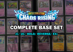 Pokemon Chaos Rising Complete Master Base Set ME04 C UC Holo Reverse EX - Image 1