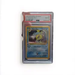 Pokemon Gyarados 6/102 First Edition Base Set Spanish PSA 8 - Image 1