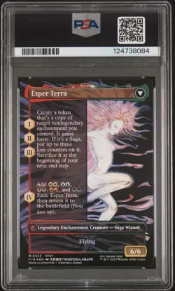 2025 MTG FINAL FANTASY #0323 ESPER TERRA/TERRA, MAGICAL ADEPT PSA 10 - Image 2