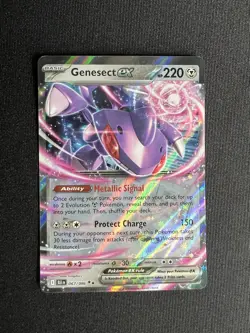 Pokemon TCG Genesect Ex 67/86 Double Rare Holo Scarlet & Violet: Black Bolt NM - Image 1