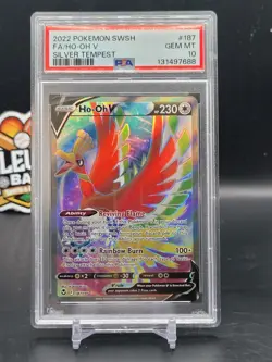 Ho -oh V 2022 Pokemon Swsh Silver Tempest Psa 10 (CBTH) - Image 1