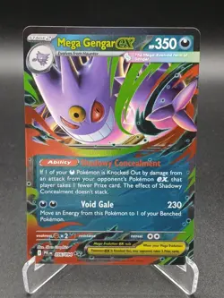 Mega Gengar 056/094 EX Phantasmal Flames Pokemon NM - Image 1