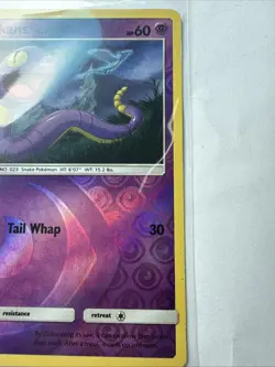 Ekans 26/68 Hidden Fates 2019 Reverse Holo Foil Rare Pokemon TCG Card - NM - Image 4
