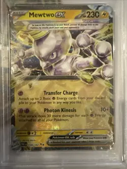 Mewtwo Ex #58 Pokemon Paradox Rift PSA 10 - Image 3
