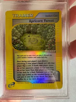 2003 Pokemon Apricorn Forest Reverse Holo Trainer Aquapolis 118/147 PSA 9 Mint! - Image 4