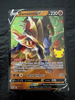 Pokemon Celebrations #018/025 Zamazenta V NM - Image 1