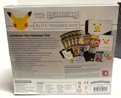 Pokemon TCG Celebrations Elite Trainer Box New Factory Sealed Includes 10 Packs 820650809439 - Image 3