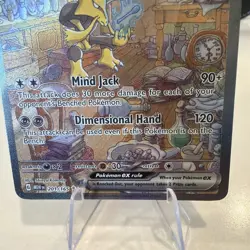 Pokemon TCG Alakazam EX 151 Holo Card Scarlet & Violet 201/165 NM/Mint - Image 4