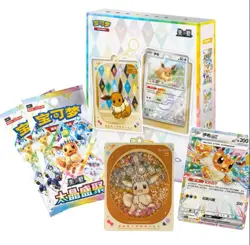 Pokemon TCG Chinese Terastal Gathering Card Display Keychain Gift Box - Sealed - Image 1
