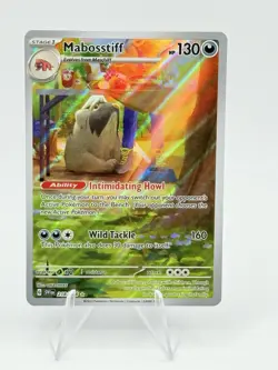 Pokemon Scarlet & Violet Mabosstiff 218/198 Holo Illustration Rare - Image 1