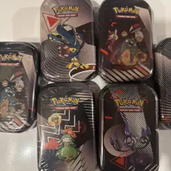 Unova Mini Tin Factory Sealed Pokemon TCG Black Bolt White Flare - LOT OF 6 - Image 3