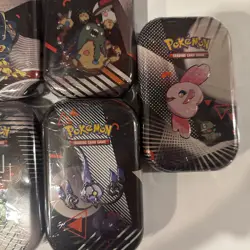 Unova Mini Tin Factory Sealed Pokemon TCG Black Bolt White Flare - LOT OF 6 - Image 4