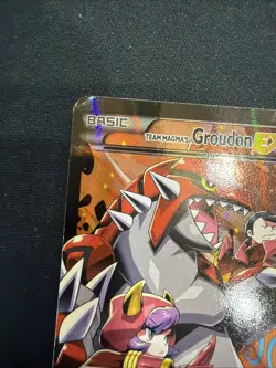 Pokemon Team Magma's Groudon EX Full Art Holo Rare 15/34 Double Crisis 190HP DMG - Image 3