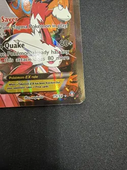 Pokemon Team Magma's Groudon EX Full Art Holo Rare 15/34 Double Crisis 190HP DMG - Image 5
