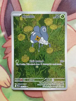 Nymble 096/094 IR Illustration Rare - Phantasmal Flames - Pokemon TCG EN NM - Image 1