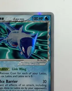 Pokemon Latios EX Dragon Frontiers Ultra Rare Holo Card Delta Species 96/101 HP - Image 4