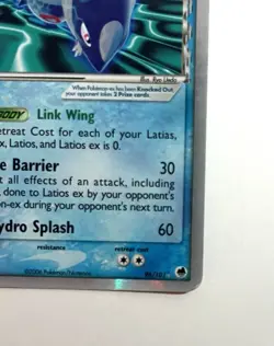 Pokemon Latios EX Dragon Frontiers Ultra Rare Holo Card Delta Species 96/101 HP - Image 5