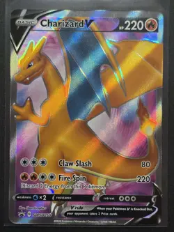Pokemon Charizard V SWSH050 SWSH: Sword & Shield Promo Cards Holo - Image 1