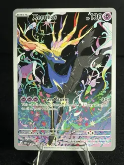 Xerneas 091/086 Chaos Rising Illustration Rare IR Pokemon TCG NM Holo - Image 3