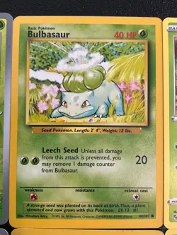 12 Bulbasaur ivysaur Venusaur Pokemon TCG Collection Rare Ex cosmo Holo 😍🐢🌺 - Image 4