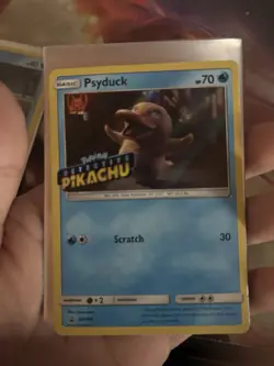Nintendo Pokemon TCG Detective Pikachu Psyduck Lot 3 English - Image 4