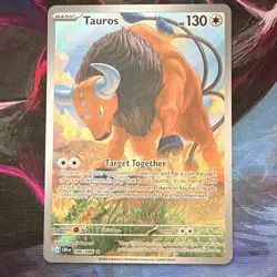 Pokemon TCG Tauros 096/086 - CRI Secret Rare Holo 130 HP English - Image 1