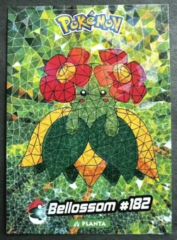 BELLOSSOM - POKEMON JOHTO CRYSTAL CARD COLLECTION CRACKED CCG ICE HOLO - Image 1