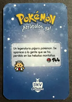 ARTICUNO - POKEMON KANTO DKV COLLECTIONS LEGENDARY CCG CARD - Image 2