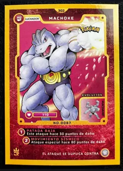 MACHOKE - POKEMON MASTER JOURNEY 3R ELEMENTOS CCG - Image 1