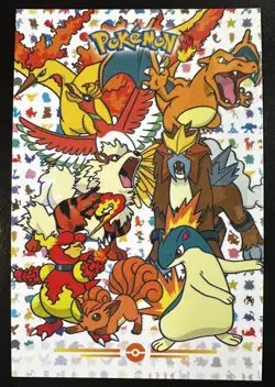 VULPIX X TYPHLOSION X CHARIZARD X ARCANINE POKEMON CARD DATABASE 2 CCG ART - Image 1