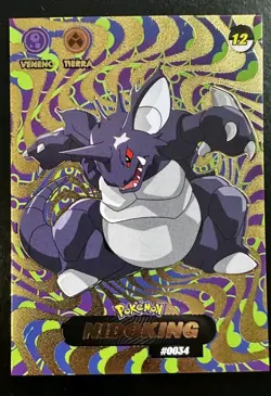 NIDOKING - POKEMON DARK CRYSTAL CARD COLLECTION RARE CCG HIT CARD - Image 1