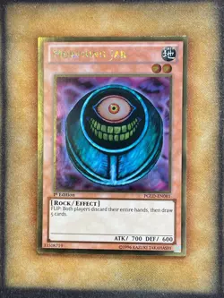 Yugioh Morphing Jar PGLD-EN081 Gold Rare 1st Ed NM - Image 1