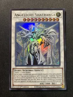 Yugioh! Angelechy Shatranga Ultra Rare CORI-EN090 1st Ed NM SHIPS ASAP! - Image 1